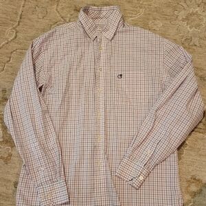 Peach State Pride Men's Checkered Shirt